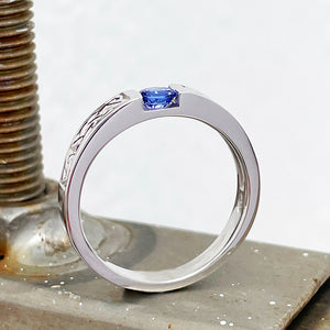 Celtic Tanzanite ring