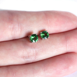 Classic Four Claw Tsavorite Studs