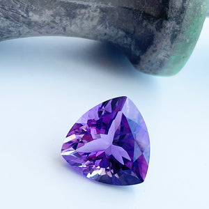 Amethyst - Purple Trilliant Cut - 7.85ct