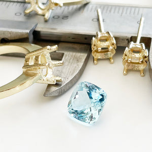 Aquamarine - Cushion Cut - 2.26ct