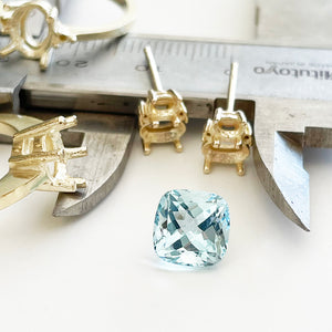 Aquamarine - Cushion Cut - 2.26ct