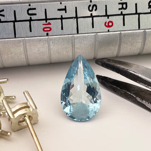 Aquamarine - Pear Cut - 2.43ct