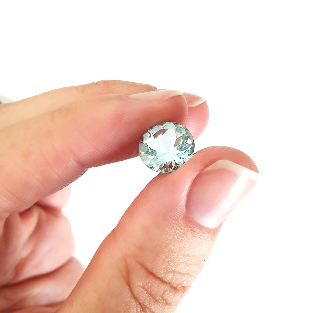 Aquamarine - Round Cut - 3.07ct